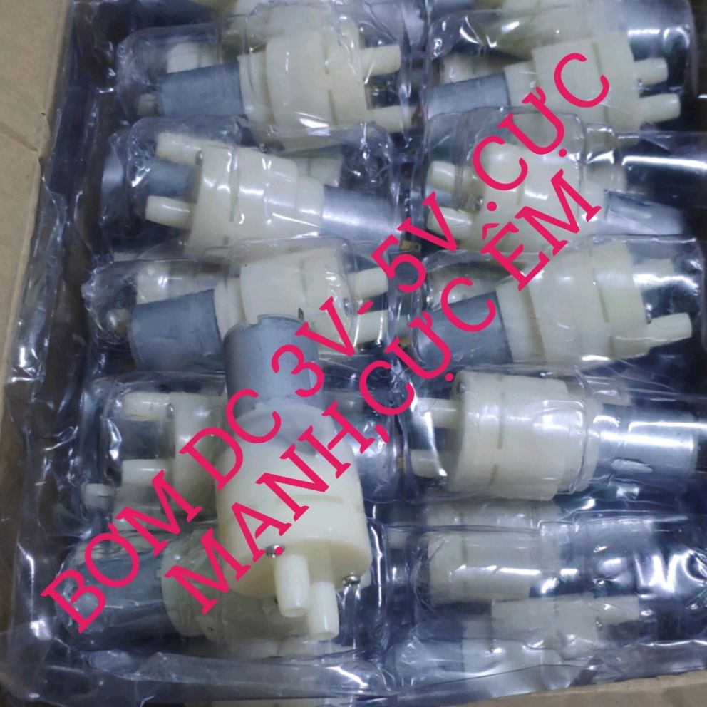 máy bơm nước mini DC 3V-5V cực mạnh(bm)