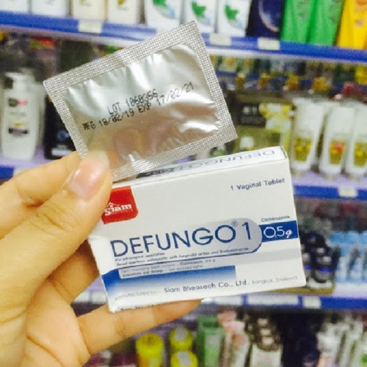 Viên Đặt Phụ Khoa Siam Defungo 1 Thái Lan cho phụ nữ (hộp 1 viên)
