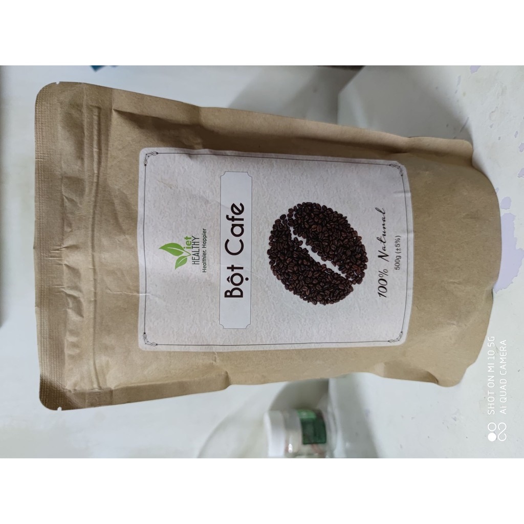 Coffee enema 500g Viet Healthy bột caphe enema thải độc cà phê thải độc đại tràng súc rửa ruột