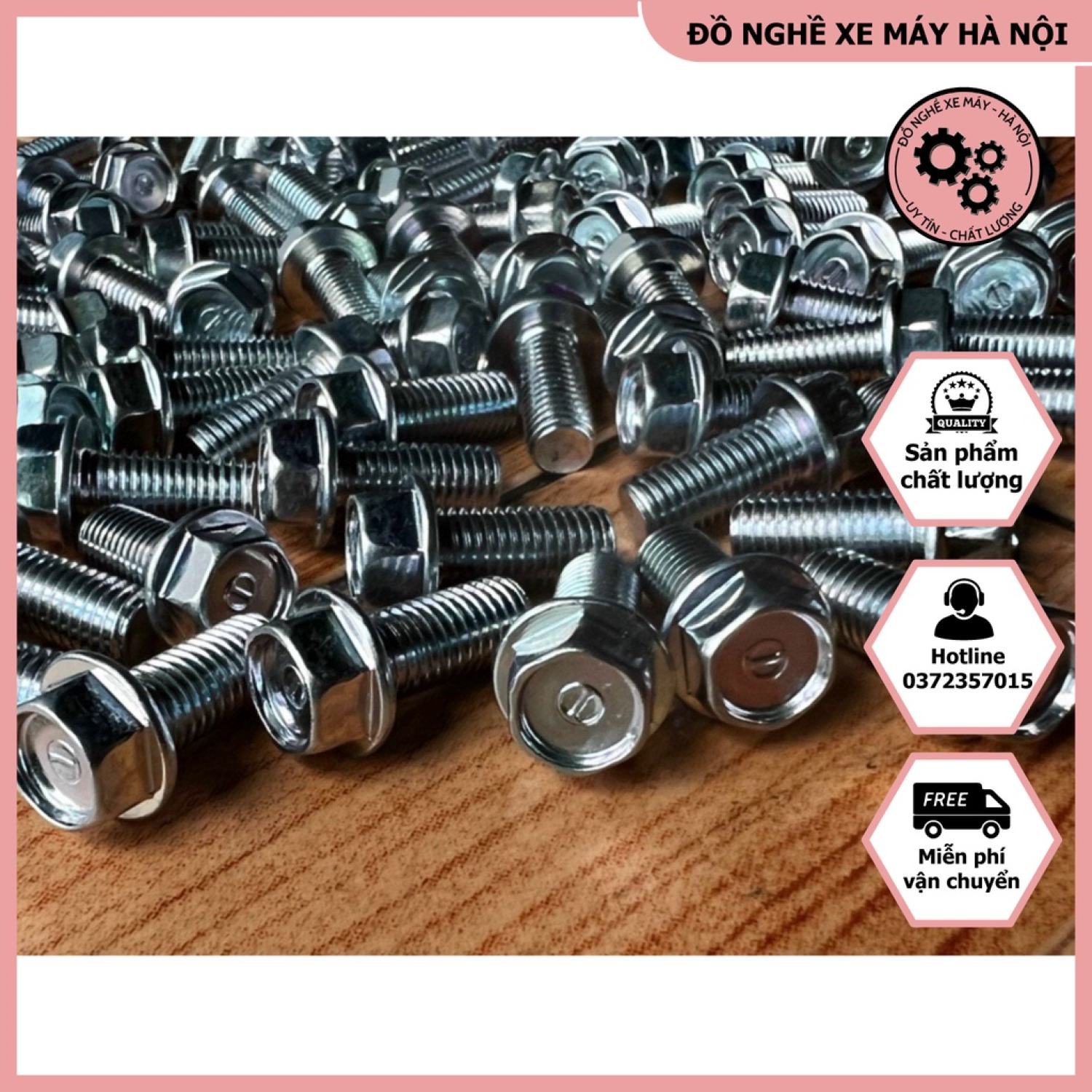 Ốc sịn 9li x 2,5cm bắt dàn chân