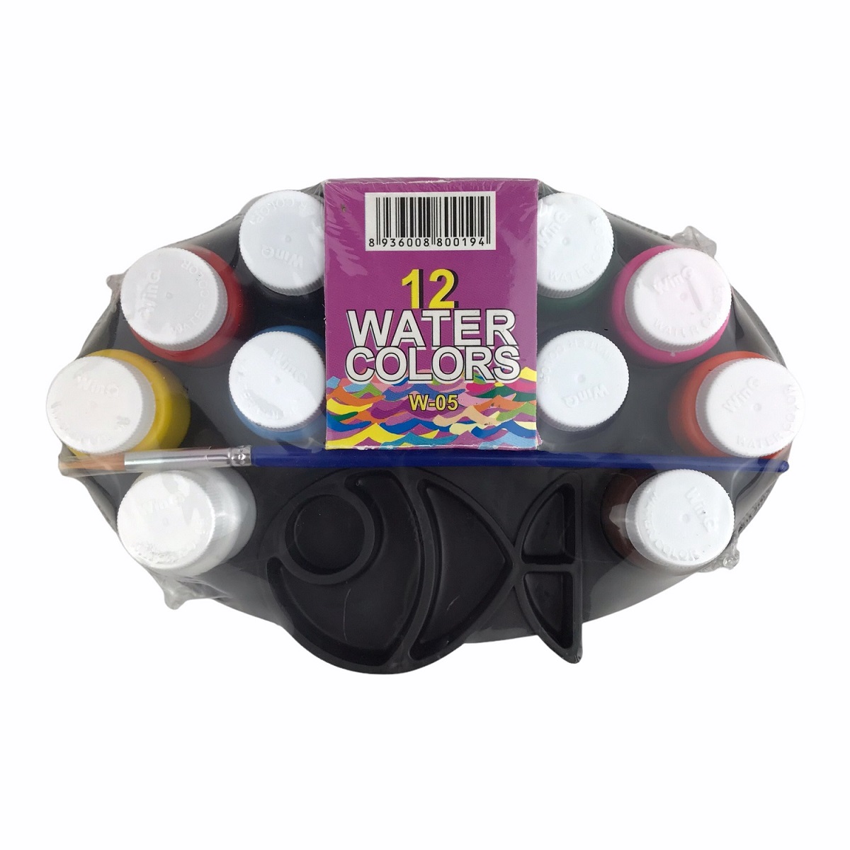 Màu nước winq w-05 con cá 12 màu