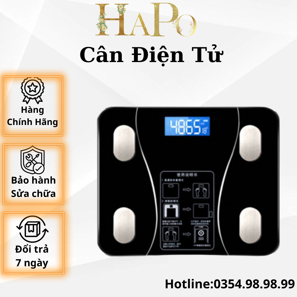 Cân điện tử thông minh-cân điện tử có kết nối bluetooth
