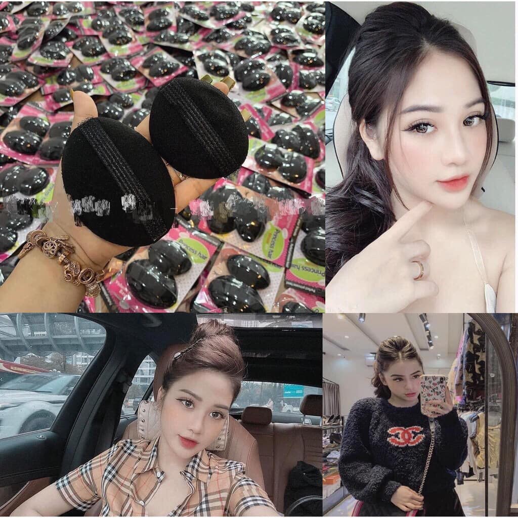 Set kẹp làm phồng tóc mái
