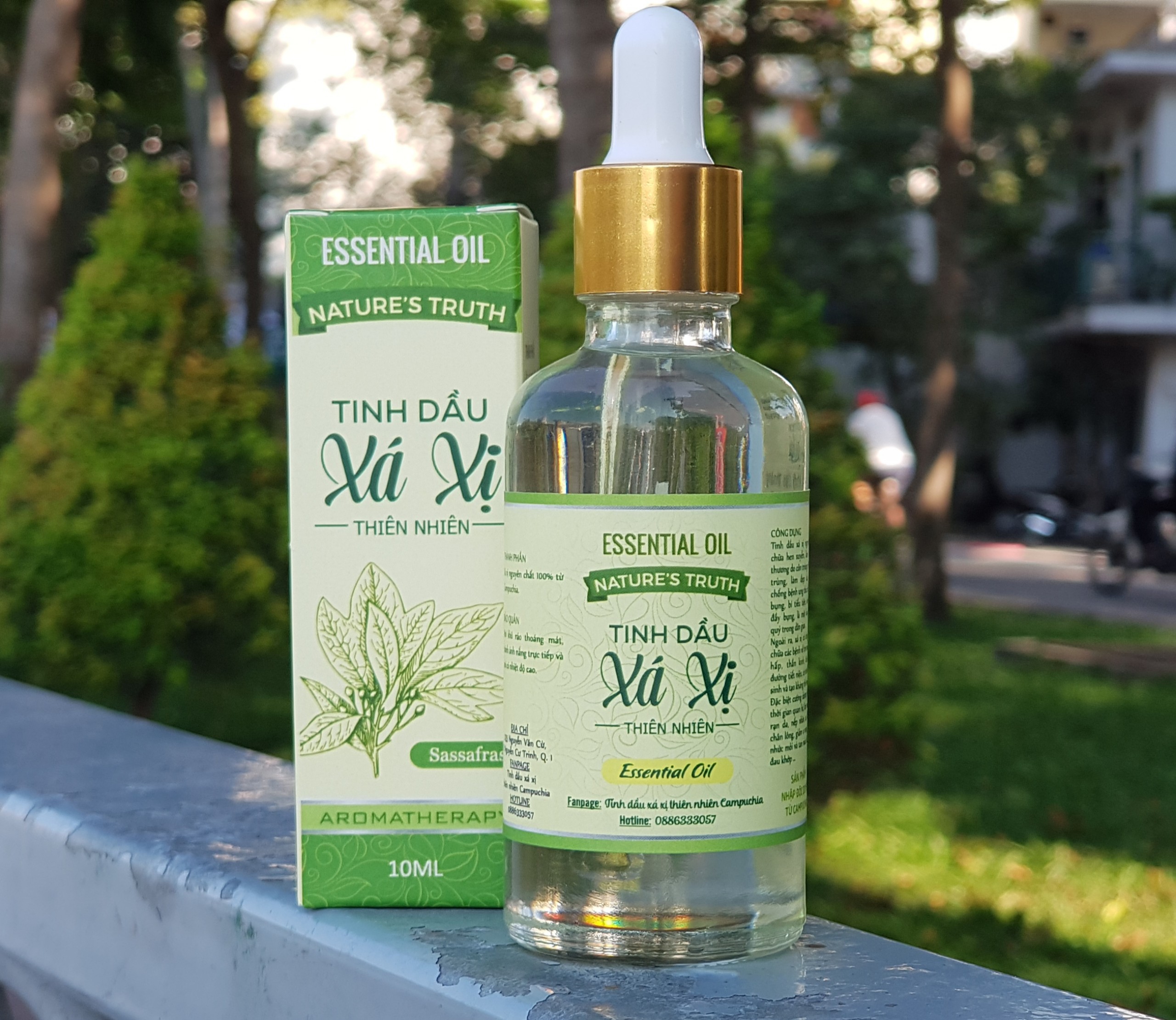 Tinh dầu xá xị nguyên chất 50 ml