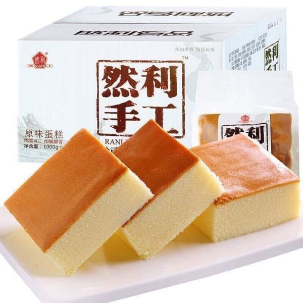 Combo 5 cái bánh bông lan shougong mông lép đài loan mềm thơm
