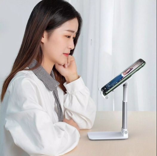 Giá kê điện thoại, máy tính bảng để bàn gọn đẹp, đế chắc, gấp gọn bỏ túi dễ dàng