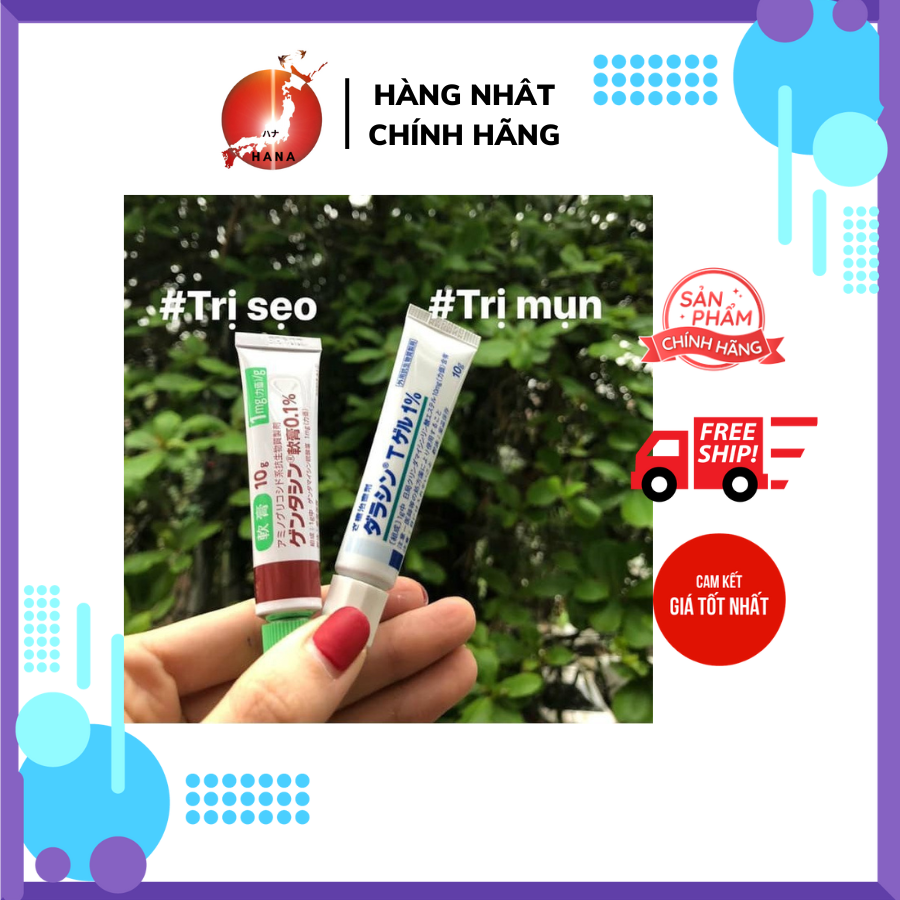 Kem mờ sẹo Nhật Bản Gentacin Nhật Bản/KEM NGĂN NGỪA MỤN