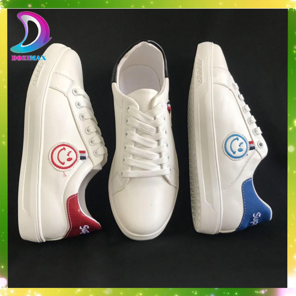 Giày thể thao nữ - giầy nữ mặt cười cao cấp - mẫu mới 2020 - DOZIMAX