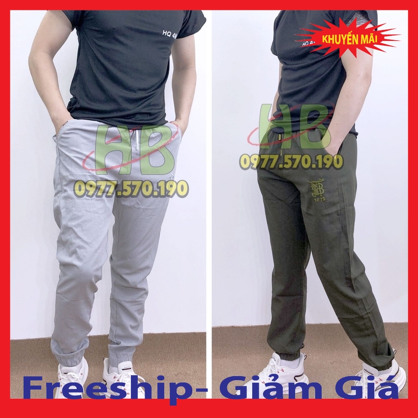 Quần Dài Nam Vải Đũi Dày Dặn Chất Thoáng Mát Mặc Thoải Mái  Dáng Suông Ống Côn Bó Chân 3 Túi Rộng Rãi Có Khóa Kéo Túi Nhiều Màu Đen Than Xám Rêu Full Size từ 40-85kg