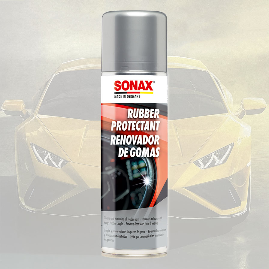 Bảo dưỡng cao su trên xe ôtô Sonax Rubber protectant 300ml