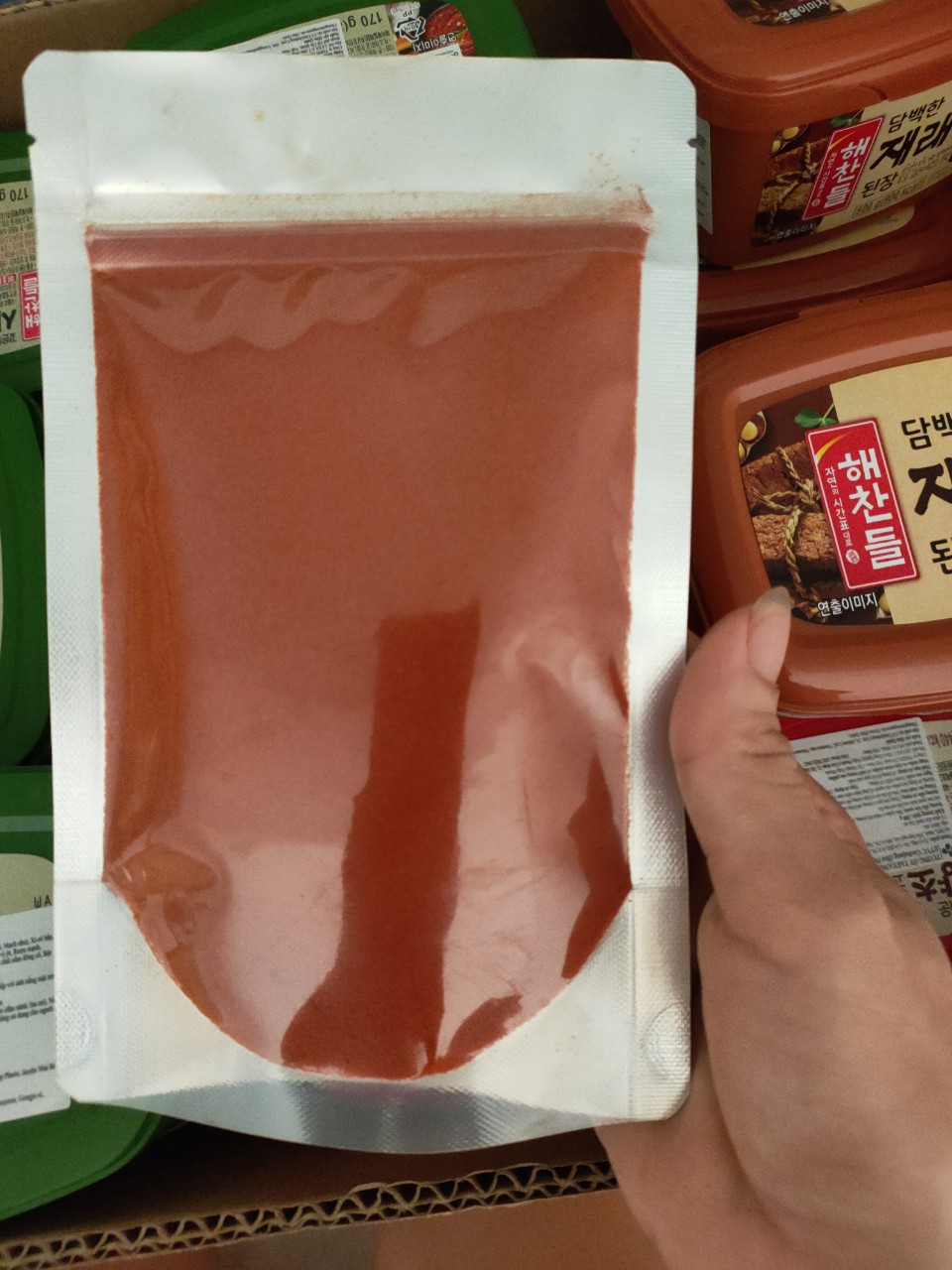 Ớt bột hàn quốc nongwoo loại mịn 100g