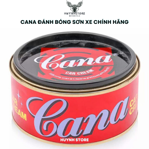 Cana Đánh Bóng Xe Và Nội Thất 100 Gram, Đánh Bóng Tất Cả Mọi Bề Mặt, Không Làm Bay Màu Sơn, An Toàn