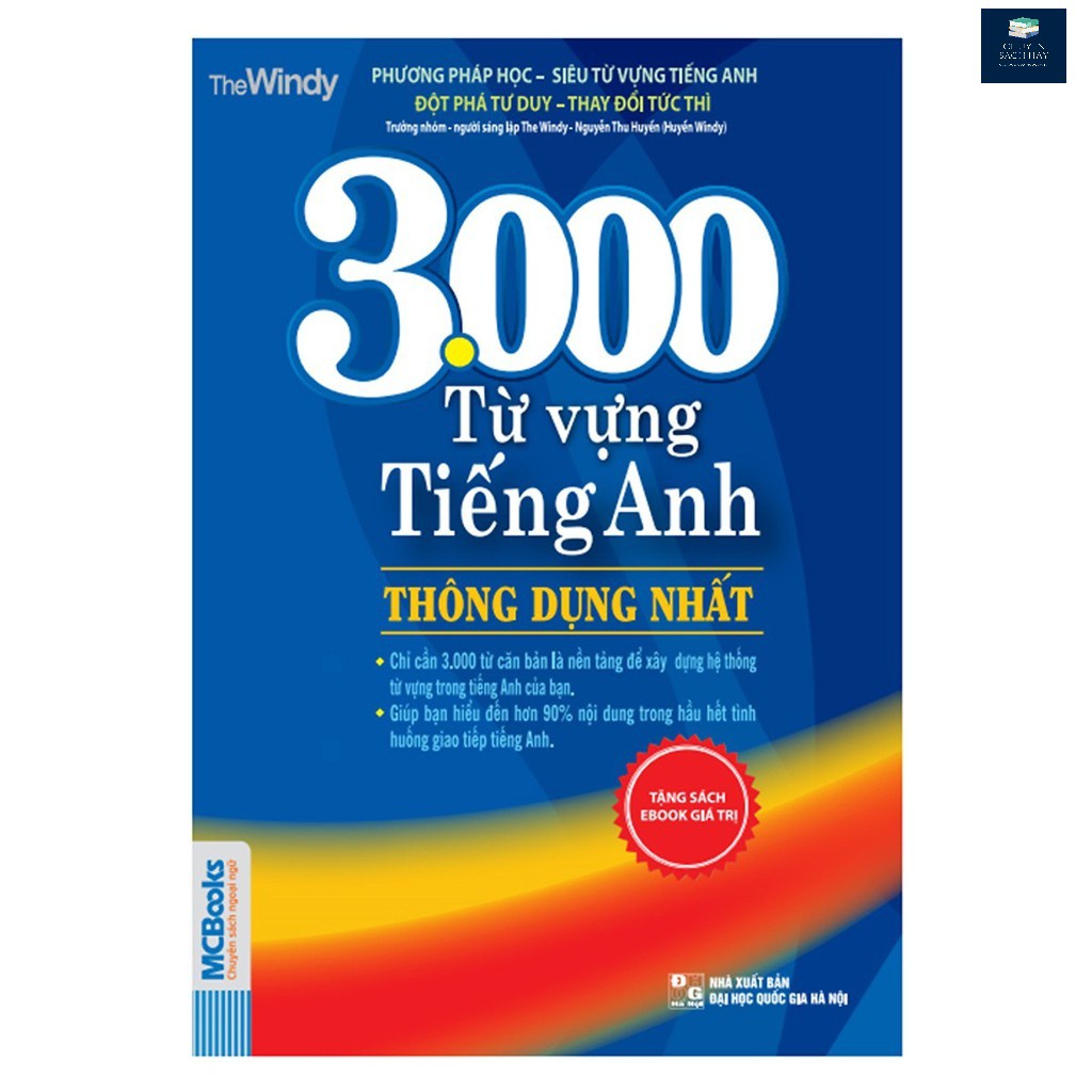 Sách mcbooks - 3000 từ vựng tiếng anh thông dụng nhất