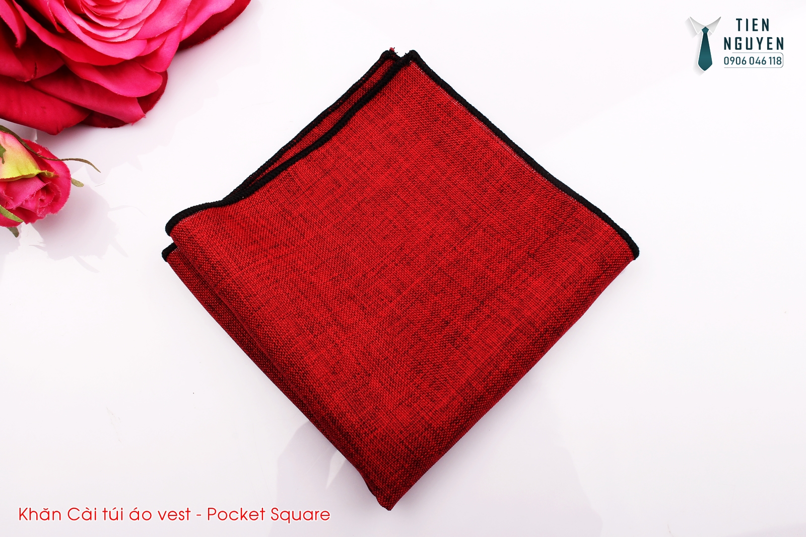 Khăn cài túi áo Vest - Pocket Square - Phụ kiện cài áo vest
