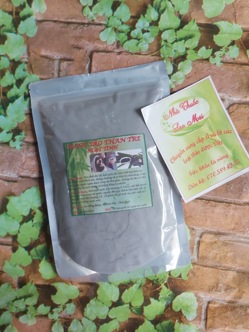 100gr mặt nạ dẻo than tre hoạt tính