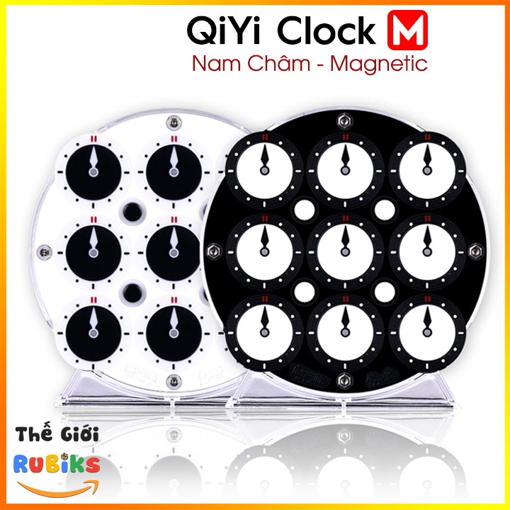 QiYi Magnetic Clock / SengSo Magnetic Clock Khối Rubik Clock Có Nam Châm / LingAo Clock