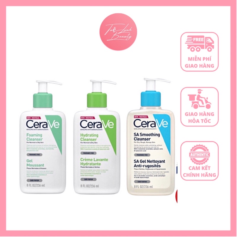 Sữa rửa mặt cerave 473ml