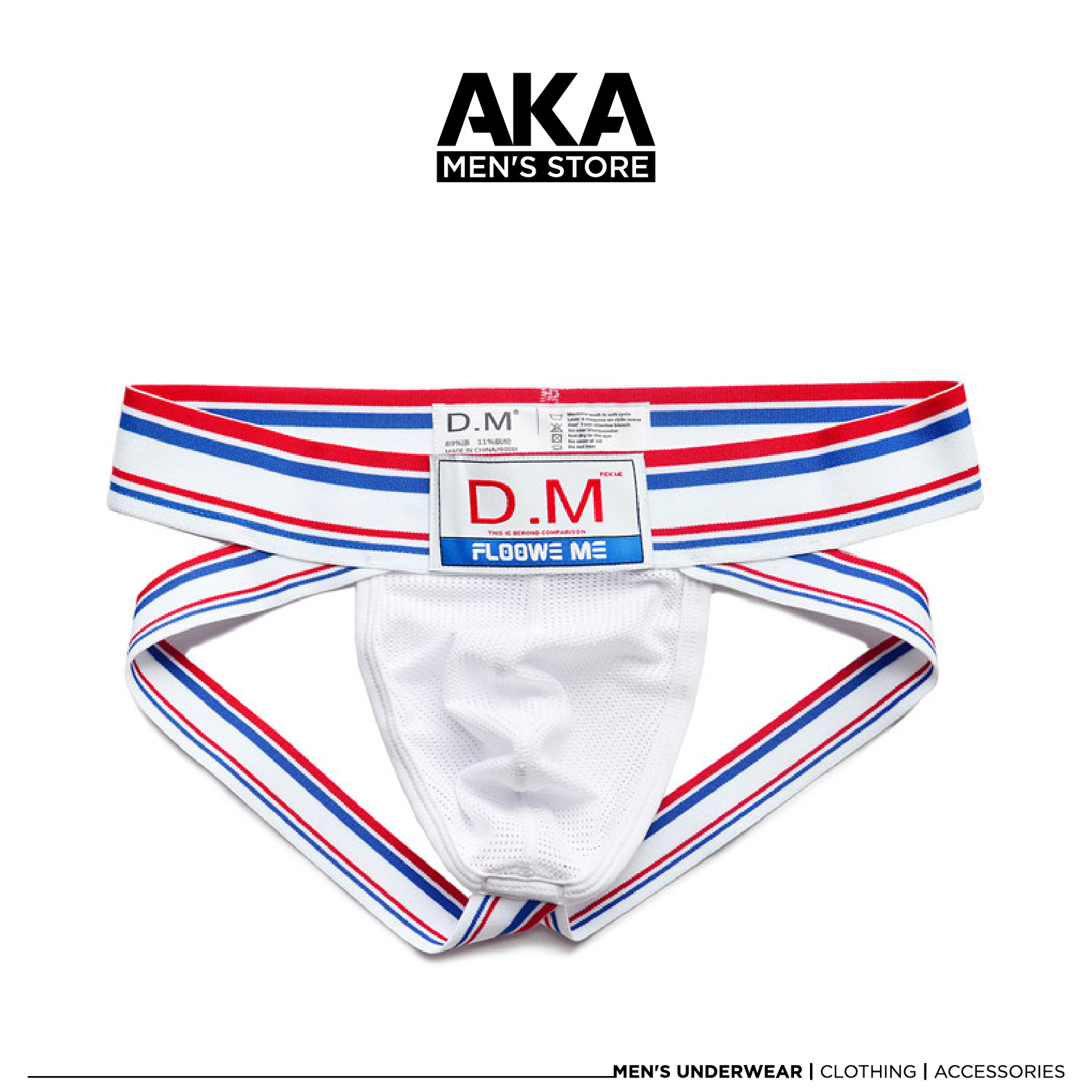 Quần lót siêu phẩm jockstrap d.m cao cấp thun đục lỗ - quần lót nam d.m - 6585120