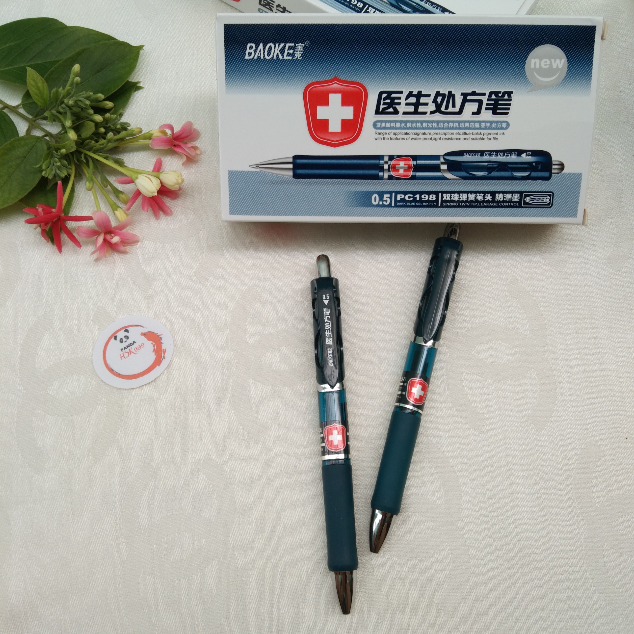 [HCM]Bút Gel Điệp Cốc Y Tiên Ngòi 0.5 mm Tập Viết Chữ Hán Luyện Viết Tiếng Trung Nhật Hàn