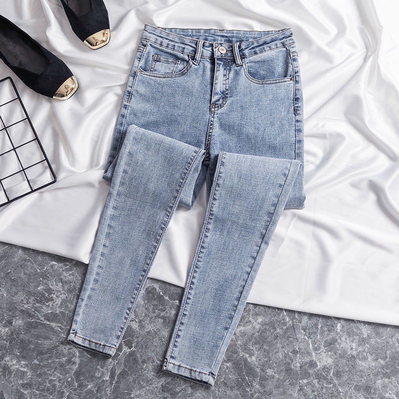 Quần Jean Nữ XANH WASH SÁNG 1045 (Có Size Đại) Co Giãn Siêu Sịn Thời Trang Cao Cấp - BB017