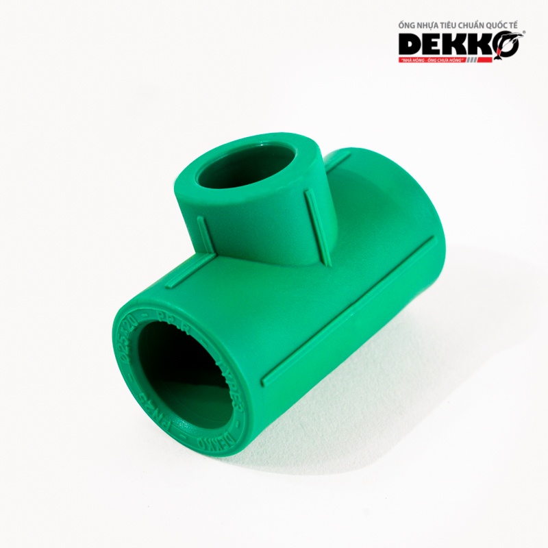 Tê thu ppr dekko phi 50 xuống 20, 25, 32, 40