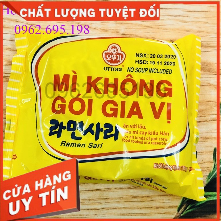 Mì không gia vị hàn quốc