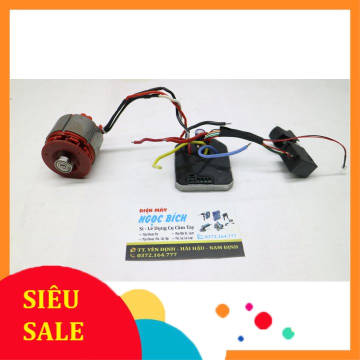 Linh kiện máy khoan pin không chổi than
