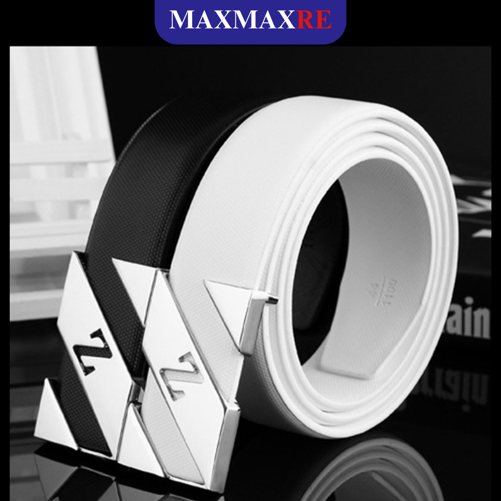 Thắt lưng nam, dây nịt nam mặt chữ Z thời trang cá tính