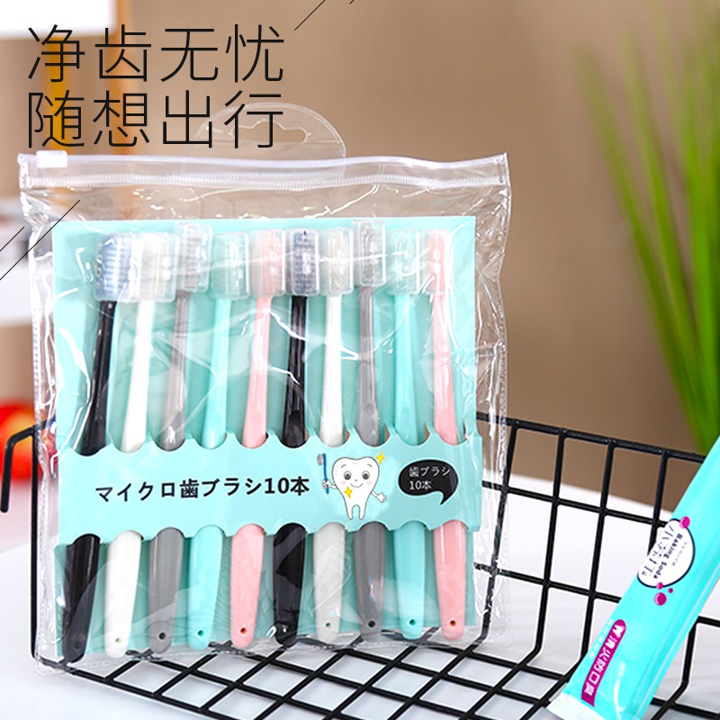 10 bàn chải xuất nhật . bàn chải đánh răng, có nắp đậy cho bé .đtlv!