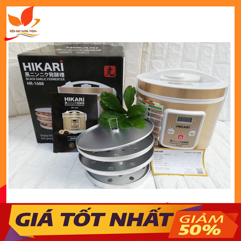 Nồi ủ tỏi đen cao cấp nhật bản hikari hr-1688