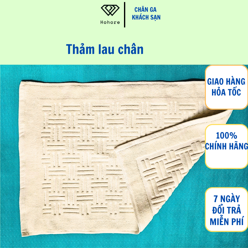 Thảm lau chân chống trơn trượt cho nhà tắm, thảm chùi chân thấm nước cho nhà nghỉ, khách sạn, spa