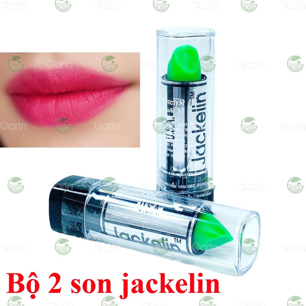 Combo 2 cây Son Gió Jackelin Thái Lan loại lớn