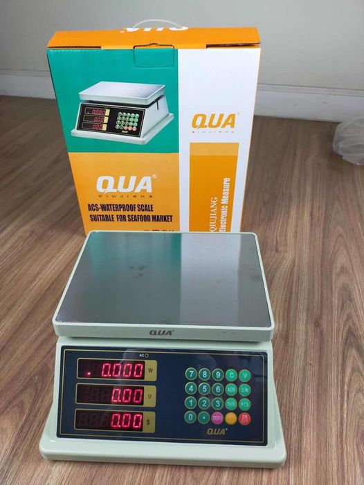 CÂN TÍNH TIỀN 30KG QUA839 - CHỐNG NƯỚC