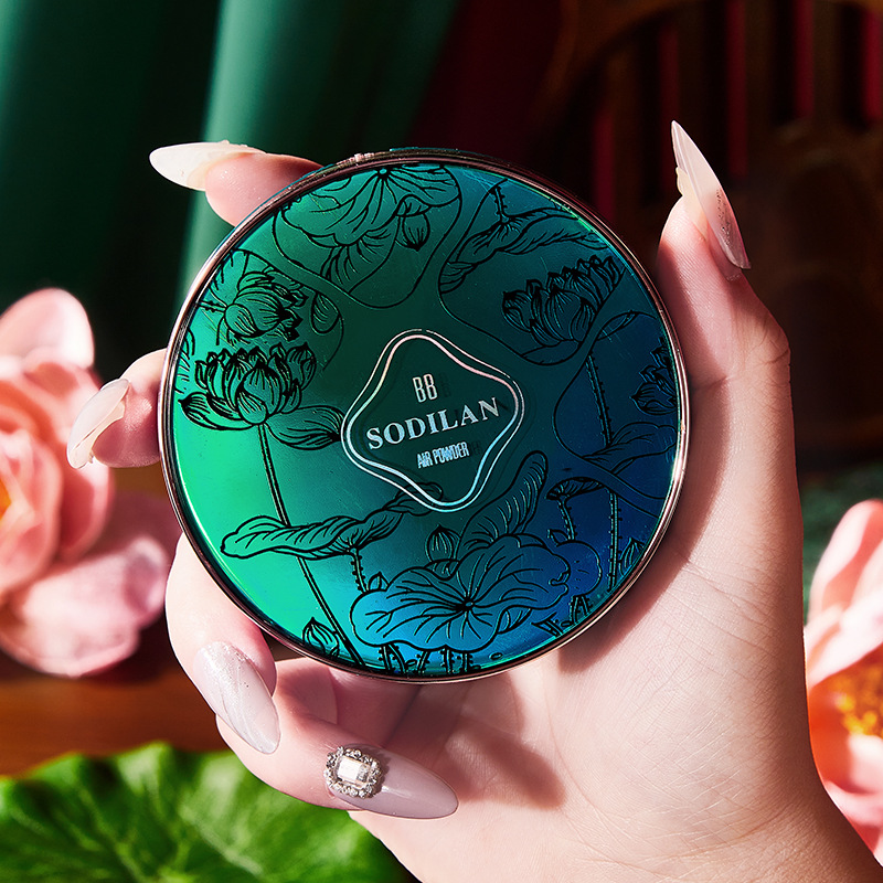 Phấn nền trang điểm 2 tầng  SODILAN xanh sang xịn