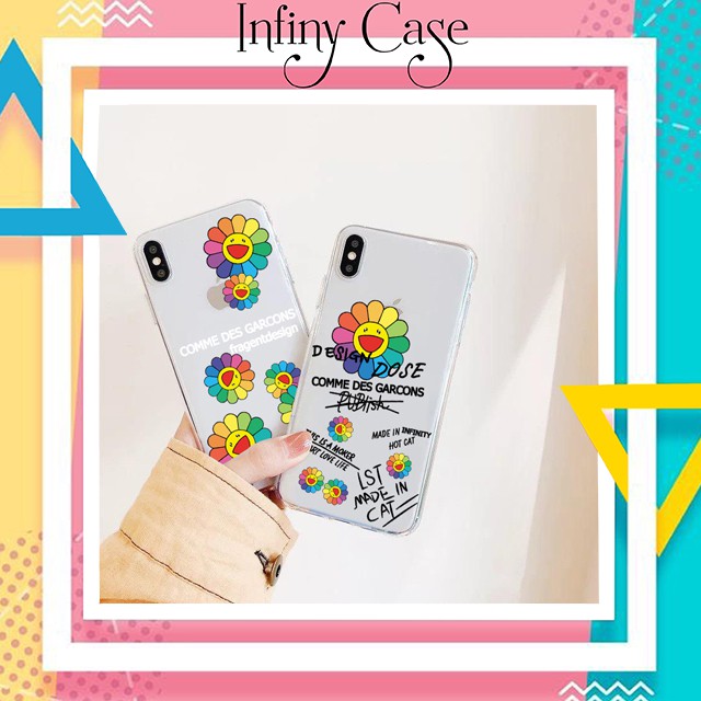 Ốp lưng iphone hình hoa hướng dương 7 màu 6 6s 6plus 6s plus 7 8 7plus 8plus x xsmax 11 11 pro 11 promax - infinity m416