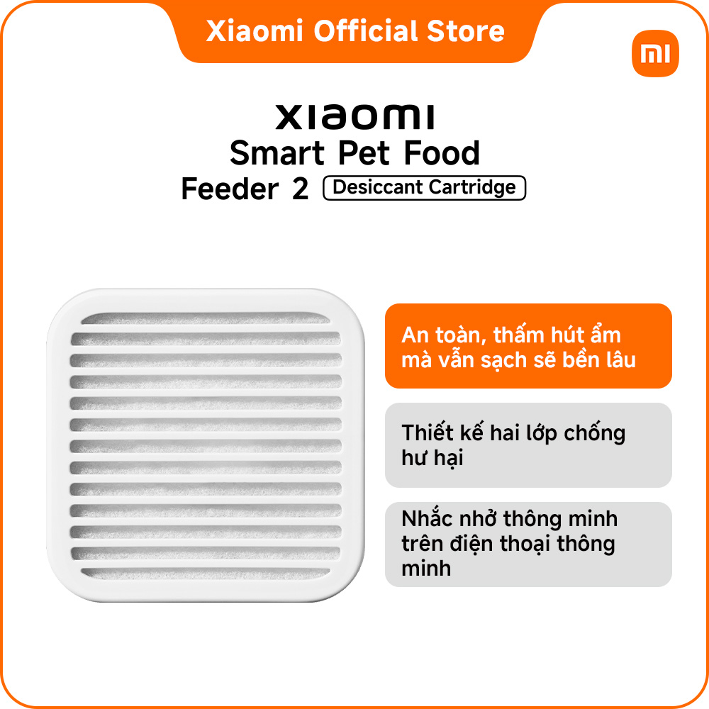 Hộp hút ẩm cho máy cho thú cưng ăn thông minh Xiaomi Smart Pet Food Feeder 2 Desiccant Cartridge GL