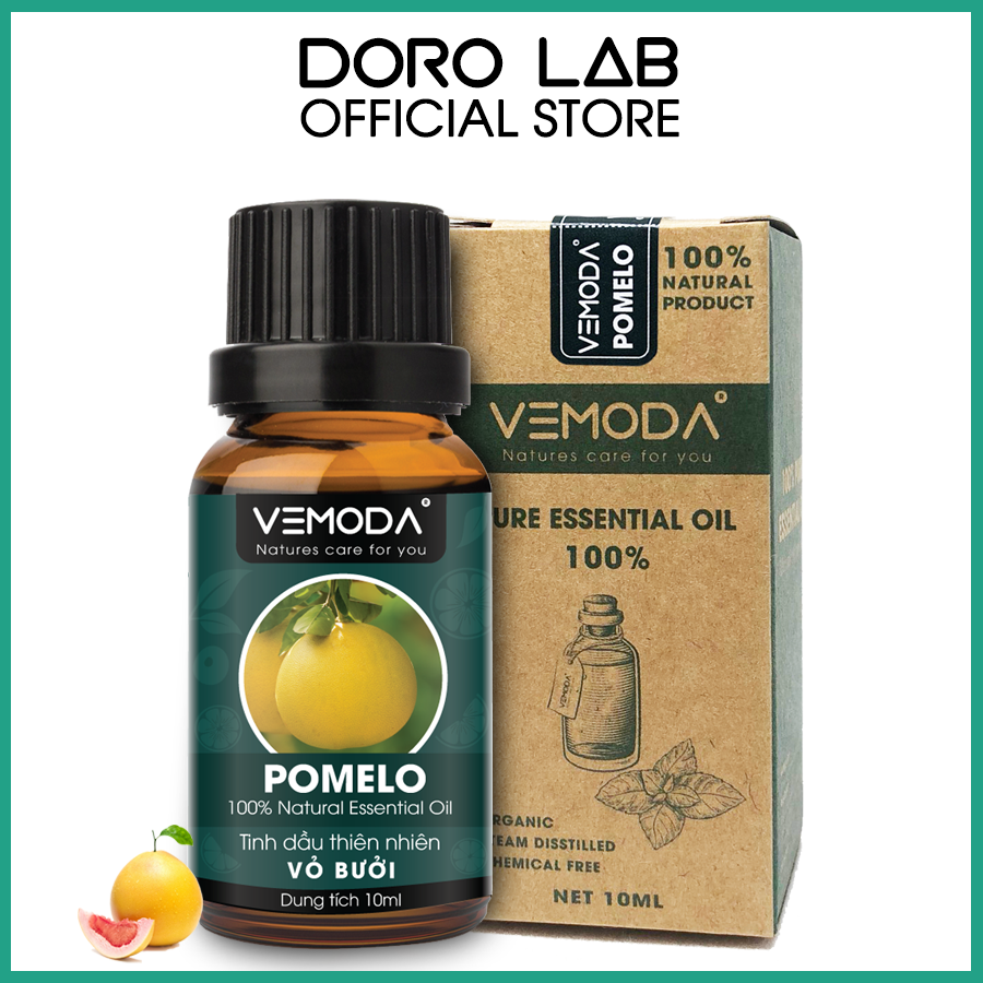 Tinh dầu Vỏ bưởi MG cao cấp. Pomelo Essential Oil. Tinh dầu xông phòng giúp kháng khuẩn, khử mùi, cân bằng cảm xúc, hỗ trợ chăm sóc da và tóc. Tinh dầu thơm phòng cao cấp Vemoda