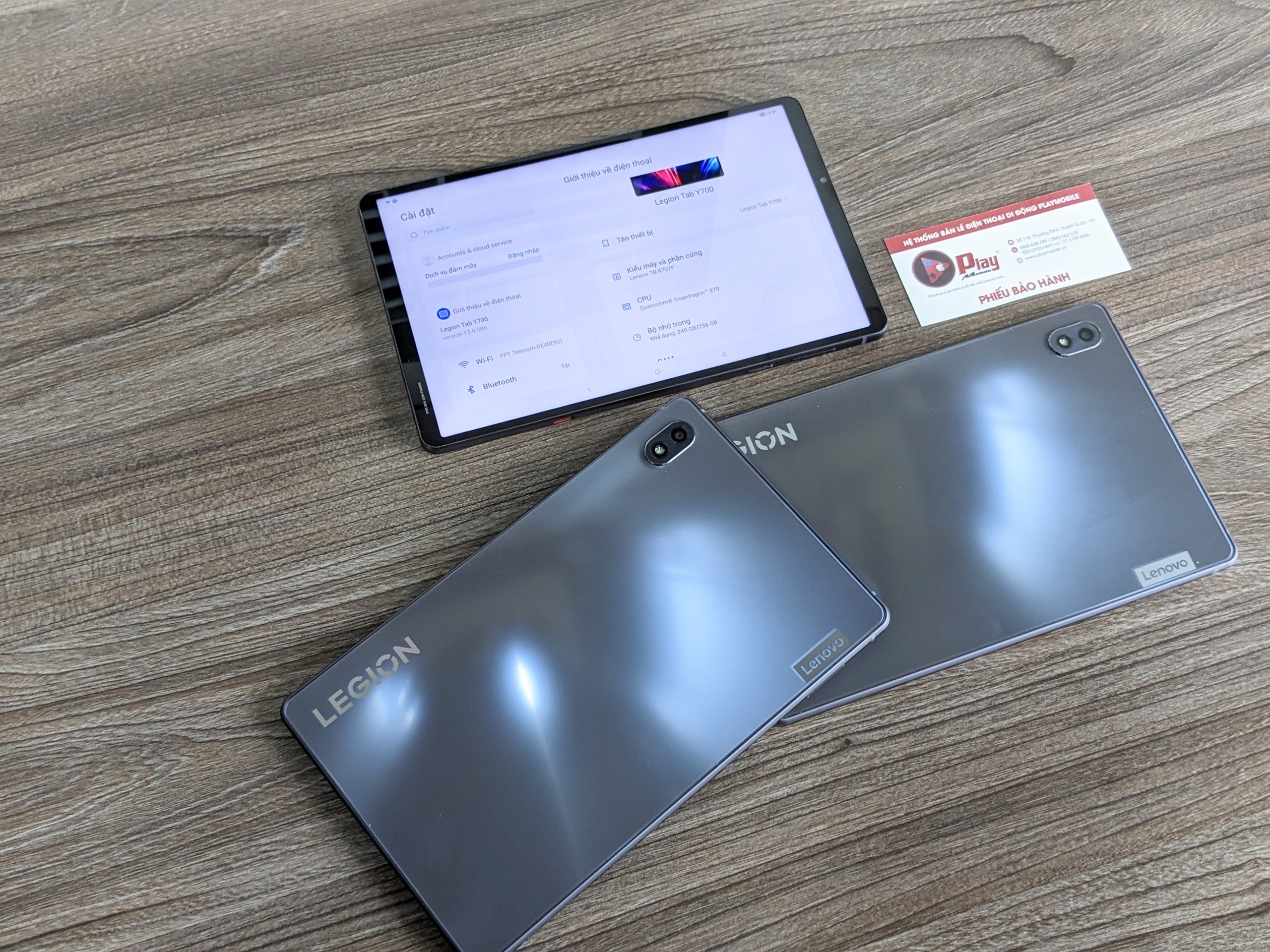 Máy tính bảng lenovo legion y700 rom quốc tế | ram 8gb rom 128/256gb snapdragon 870 | full tiếng việt + google