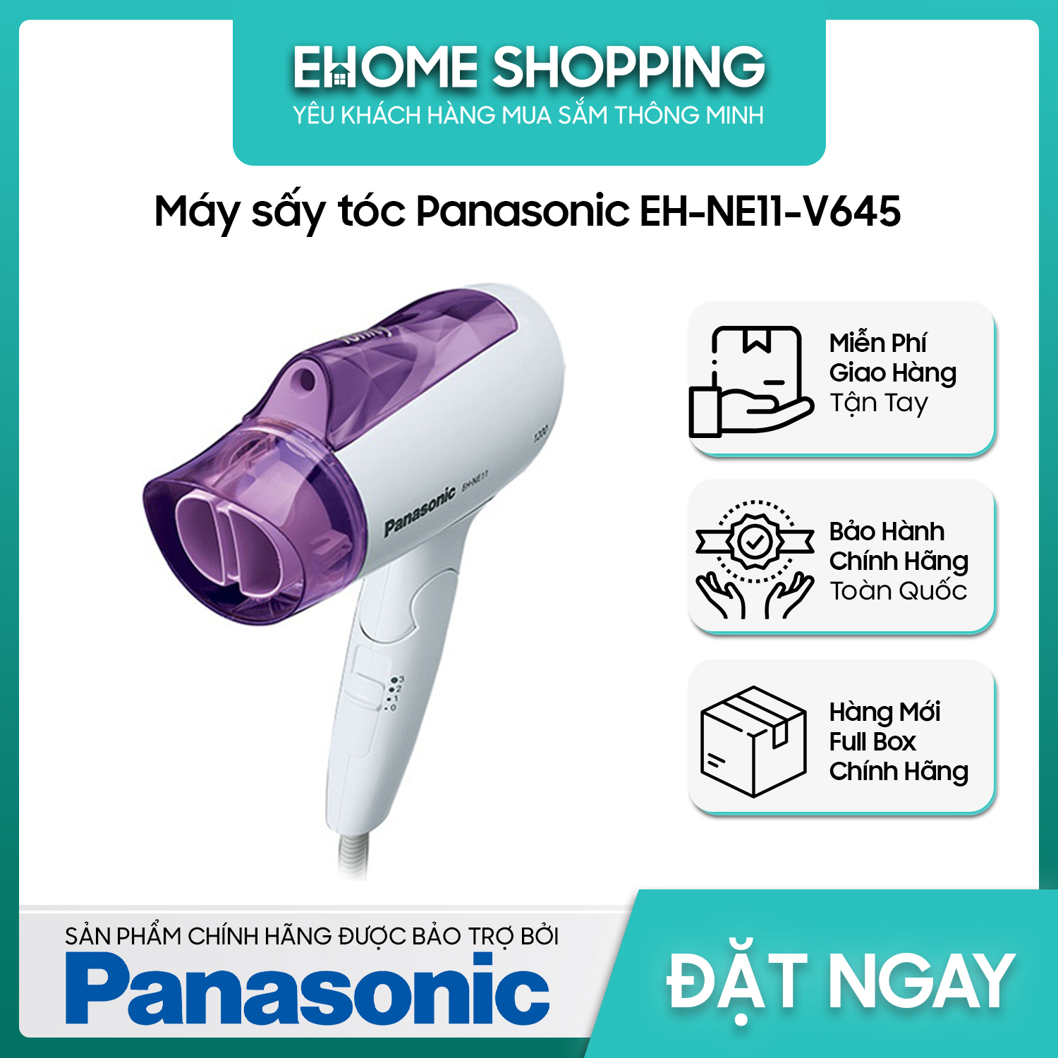 Máy sấy tóc Panasonic EH-NE11-V645