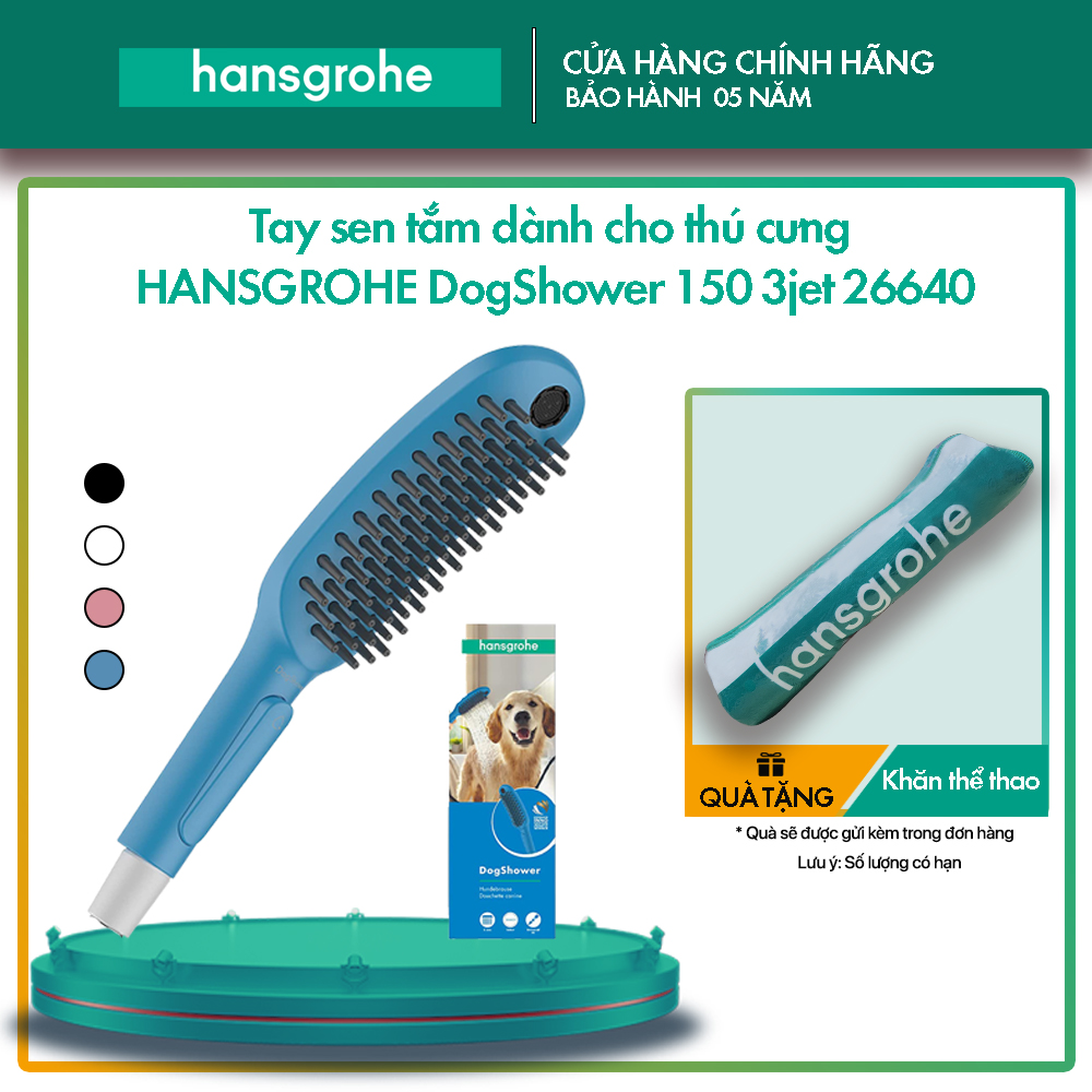 Tay sen tắm dành cho thú cưng hansgrohe dogshower 150 3jet 26640