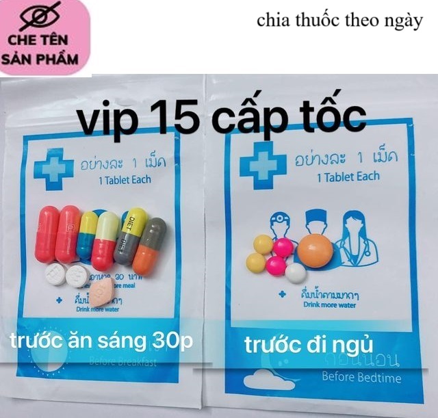 Giảm cân siêu tốc vip 15 thái lan