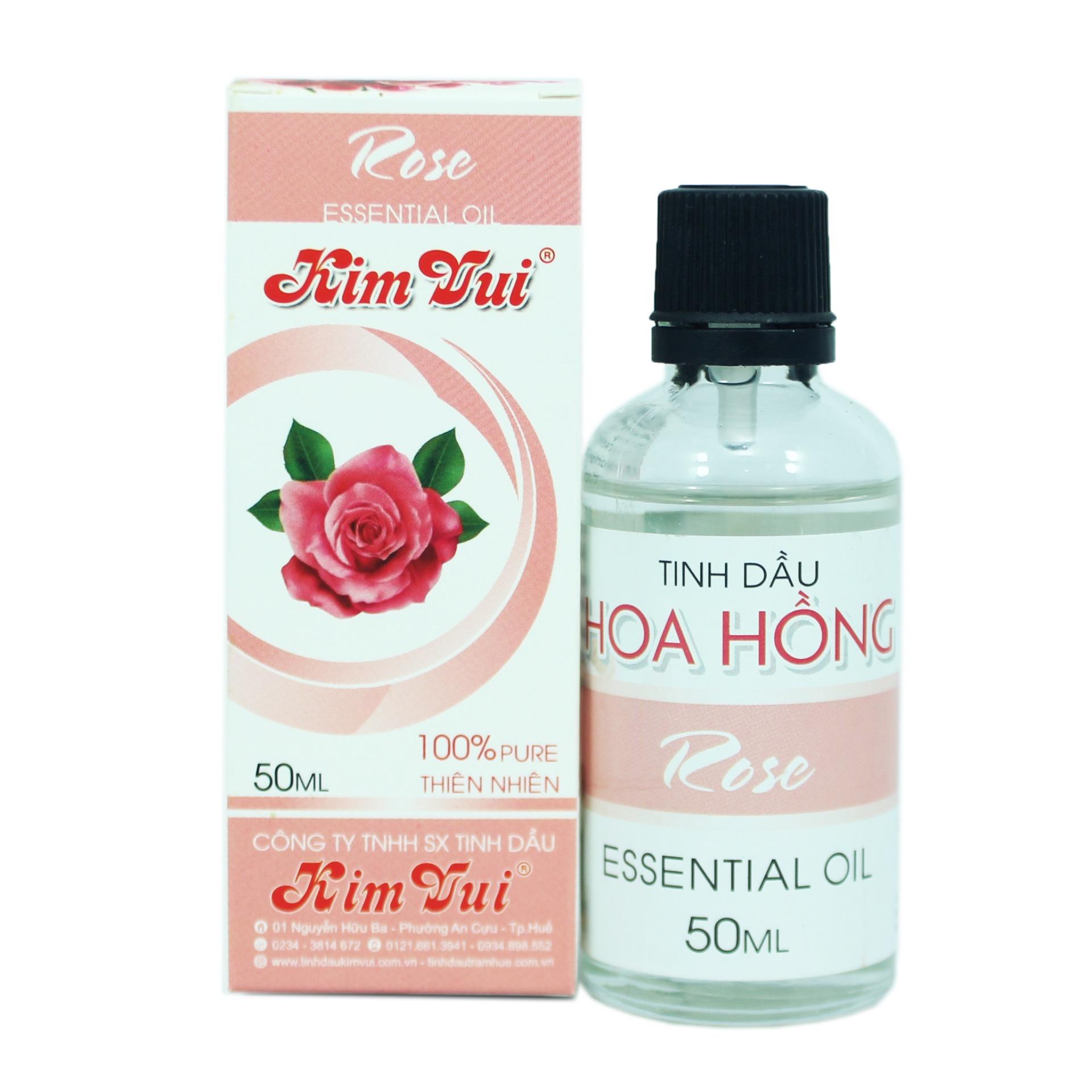 Tinh dầu hoa hồng Kim Vui 50ml