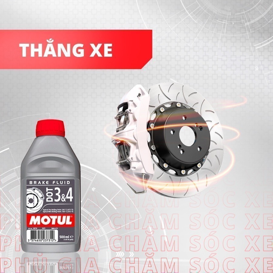 Dầu thắng / phanh MOTUL DOT 3 & 4 0.5L