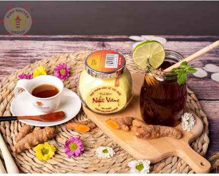 Tinh bột nghệ xuân nguyên 100%