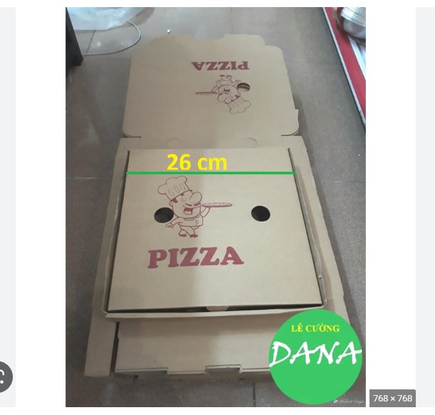 Hộp pizza 20-24-26cm