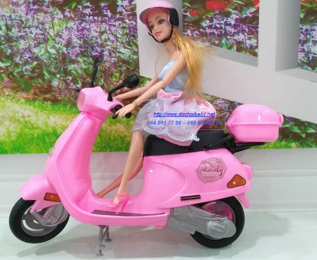 [HCM]BÚP BÊ ĐI XE MÁY SPACY