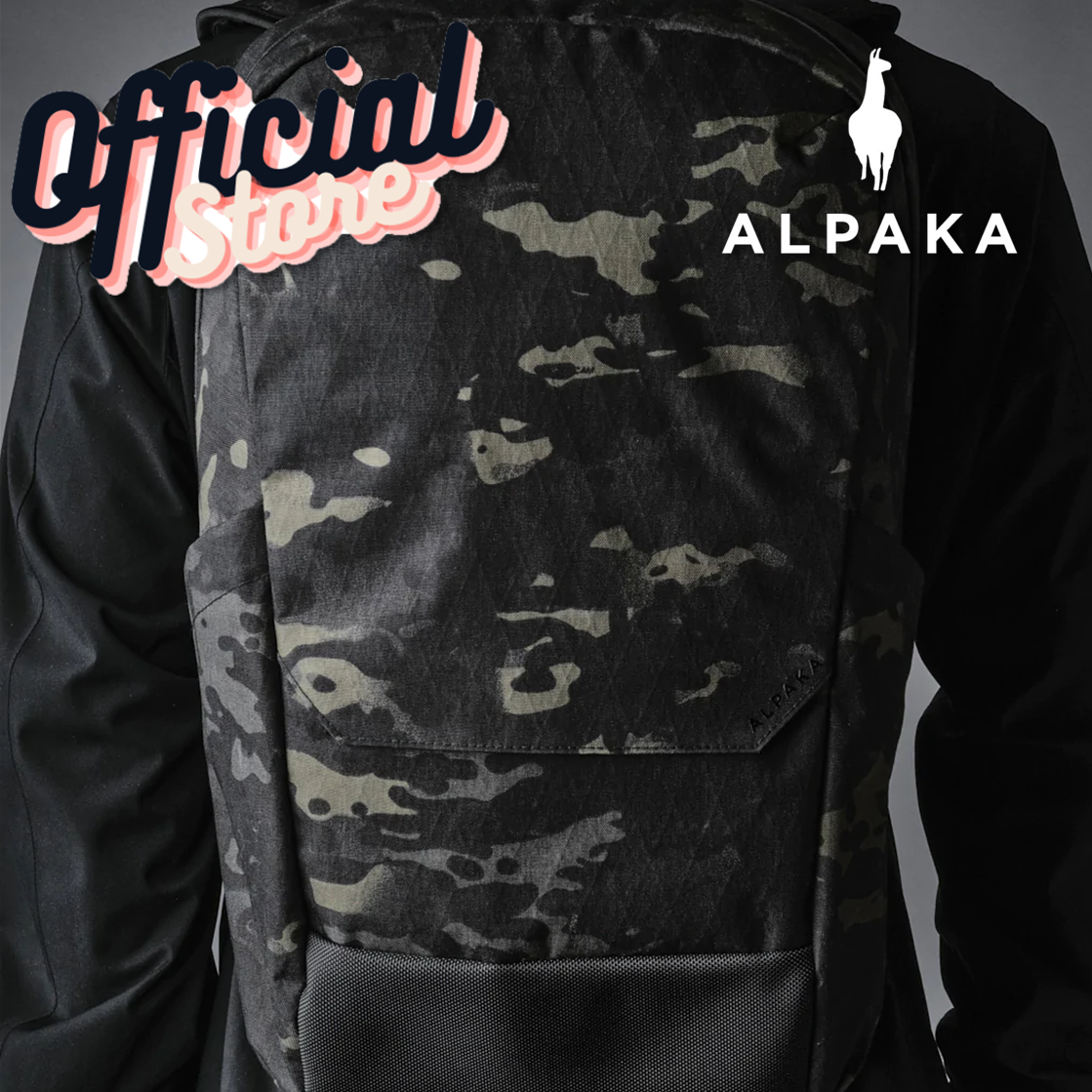 Alpaka elements backpack vx42/x50 limited edition túi balo, macbook, máy tính xách tay 16, thiết yếu, chống thời tiết, macbook pro, ipad pro