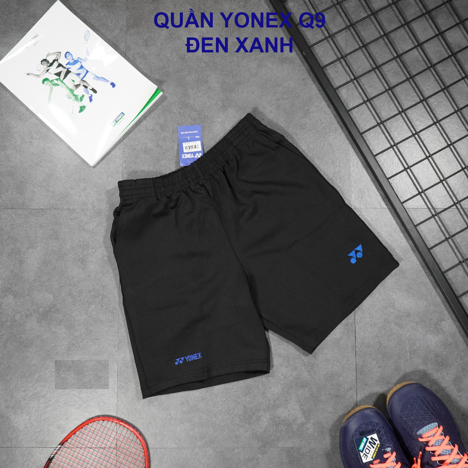 [HCM]Quần đùi cầu lông bóng chuyền nam