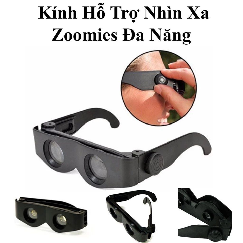 Zoomies Multifunctional Zoomies Vision Support Glasses - Flexible Design Suitable for Many Uses - Ideal for Adults and Children