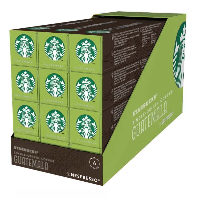Starbucks® Guatemala by Nespresso® - 40 Capsules, DATE 01/2026